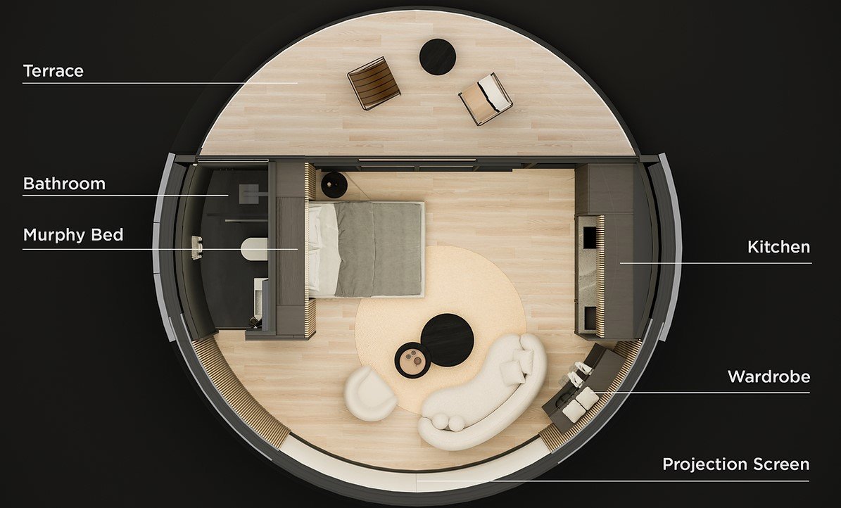 casa tiny podform